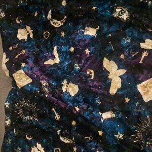 Hot topic celestial skirt velvet
